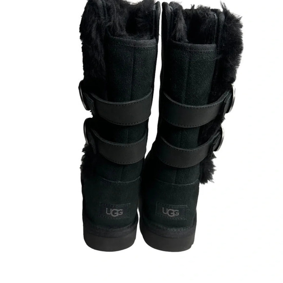UGG Women's Aletheia Suede Boot in Black.  Sz: 5 - Picture 8 of 9
